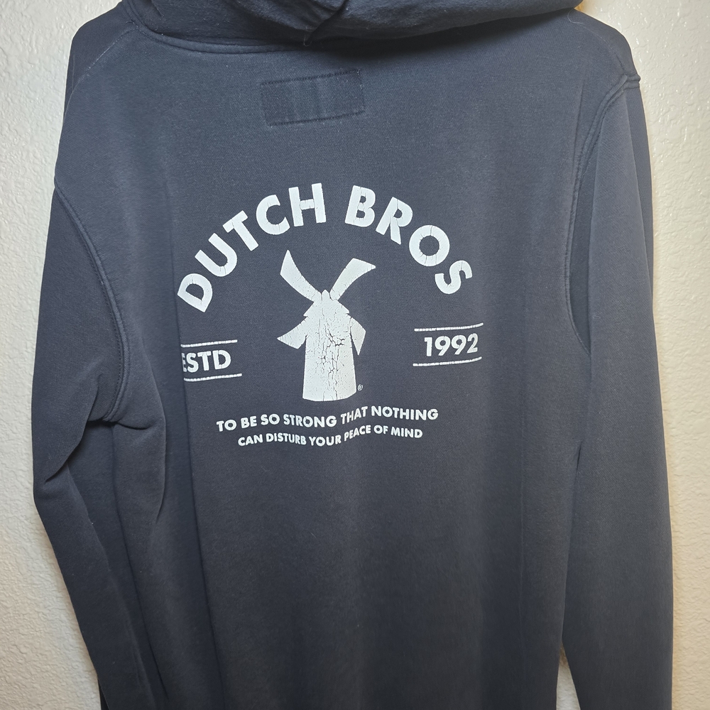 Dutch Bros Black Hoodie for Men